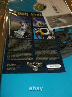 Powell Peralta Bb Tony Hawk Skull & Cross Reissue Skateboard Deck Blue Rare