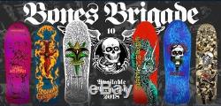 Powell Peralta Bones Brigade Entire Series 1-10 Limited Skateboard Decks