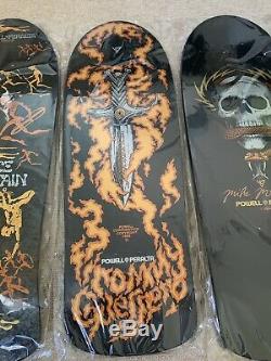 Powell Peralta Bones Brigade Resissued 4th Series Complete Set Perfect Condition