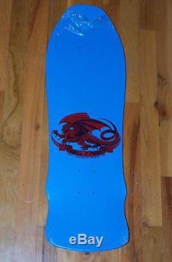 Powell Peralta Bug Skateboard Deck Blue Red VCJ Art NOS board cliver