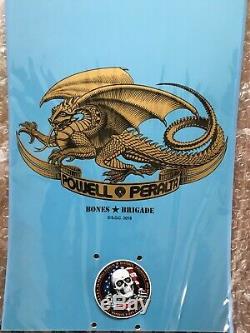 Powell Peralta Mike McGill Skull And Snake Skateboard Blue Limited Reissue