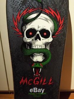 Powell Peralta Mike Mcgill Skull and Snake NOS Vintage OG XT Skateboard Deck