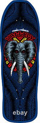 Powell Peralta Mike Vallely Elephant Skateboard Reissue Deck 9.85 Navy Blue