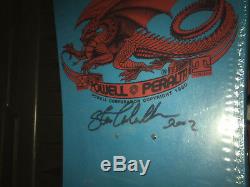 Powell Peralta STEVE CABALLERO Skateboard (NEW) Signed Cab BLACK BATS RARE 1987