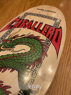 Powell Peralta Skateboard Deck Caballero Chinese Dragon Natural Re-Issue Sealed