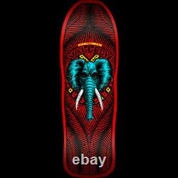 Powell Peralta Vallely Elephant Skateboard Deck RED 10 x 30.25