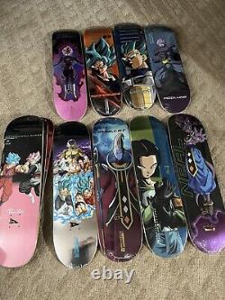 Primitive Dragon Ball Z Skateboard Deck Lot