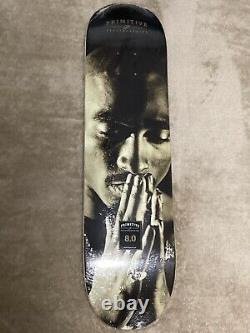 Primitive Tupac Hail Mary skateboard deck Sealed with Stickers