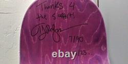 RARE Blind Signed TJ Rodgers Reaper Munchies #7 of Only 40 Skateboard Deck