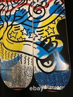 RARE Diamond Supply Co Disney Mickey Mouse Keith Haring Hands 4 Skateboard Decks