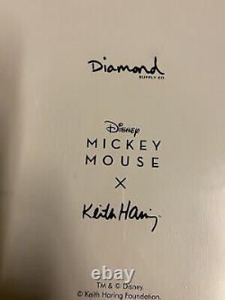 RARE Diamond Supply Co Disney Mickey Mouse Keith Haring Hands 4 Skateboard Decks