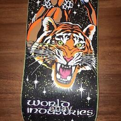 RARE Prime World Industries Randy Colvin Safari Flocked Skateboard Deck Velvet