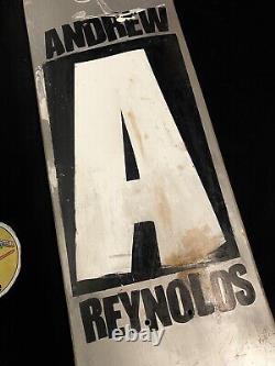 RARE SIGNED Andrew Reynolds Baker Skateboard Deck and A Logo Two Pro Decks