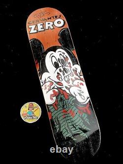 RARE SIGNED Mickey Mouse Tony Cervantes Zero Skateboard Deck AUTOGRAPHED R7