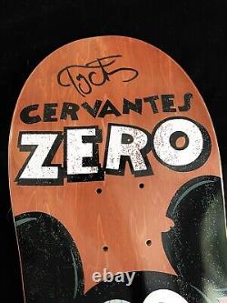 RARE SIGNED Mickey Mouse Tony Cervantes Zero Skateboard Deck AUTOGRAPHED R7