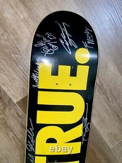 RARE SIGNED Plan B Skateboard Deck 10 Autographs Danny Way Ryan Sheckler & More