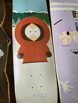 RARE South Park Skateboards (Kenny, Towelie, Mr. Hankey) Deck Lot HUF & Real