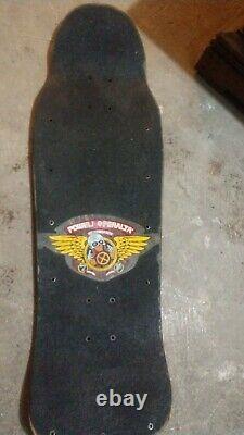 RARE vintage 1988 Powell Peralta Tony Hawk Medallion skateboard deck