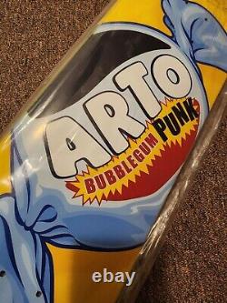 RE-ISSUE #11/50 Signed & Hand Numbered By Arto Saari Bubble Gum Flip Skate Deck