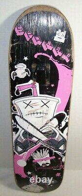 Rare 2005 Baker Kevin Spanky Long Aqua Teen Hunger Force Skateboard 8 X 31.5