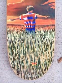 Rare NOS Real James Kelch Flyer boy In The Field Skateboard Deck 90's Slick OG
