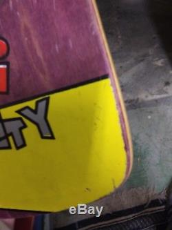 Rare NOS Vintage 1980's Bad Boy Club Board Division Monty Nolder Skateboard