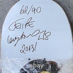 Rare SIGNED 2013 Felipe Gustavo Brazil Plan B Skateboard Deck Autographed 62/90