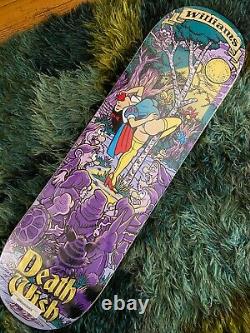 Rare Snow White Story Time Neen Williams DeathWish Skateboard Deck Cease & Desit