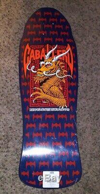 Rare Steve Caballero Powell Peralta skateboard Dragonbats red blue nos Tony Hawk
