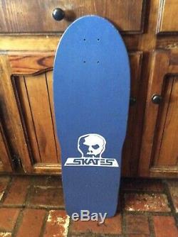 Rare nos 80s Vintage Skull Skates Skeletal 2 Skateboard