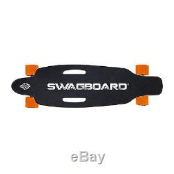 Refurbished Swagtron Swagboard Electric Skateboard Longboard Maple Deck w Remote