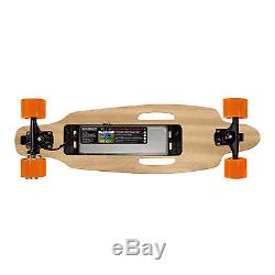 Refurbished Swagtron Swagboard Electric Skateboard Longboard Maple Deck w Remote