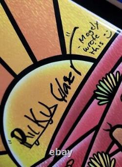 Ricky Glaser / Mogley Signed Braille Spirt Animal Skateboard Autograph Deck READ