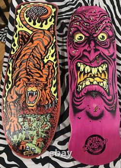 Rob roskopp salba tiger 2 skateboard decks REISSUES
