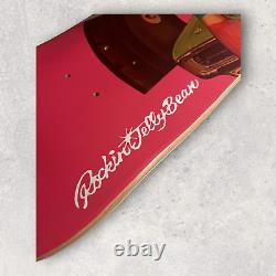 Rockin Jelly Bean / HUF Erostika x RJB XXX Skate Deck New Collectible Pink