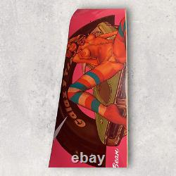Rockin Jelly Bean / HUF Erostika x RJB XXX Skate Deck New Collectible Pink
