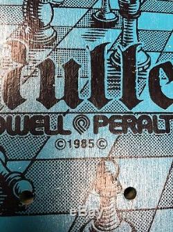 Rodney Mullen Chess Freestyle Skateboard Deck NOS Blue Powell Peralta