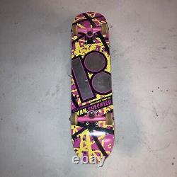 Ryan sheckler plan b skateboard axe model pink yellow