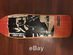 Santa Cruz Tom Knox Dischord Nos Skateboard Deck Vintage