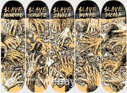 SLAVE Hand In Hand Full Mural Series Set Lot 5 Skateboard Decks