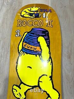 SMA Steve Rocco 2 Jumbo Reissue 1990 Limited 500 Made. Skateboard World Blind