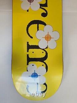 SS17 Supreme Flowers Skateboard Deck (Yellow)