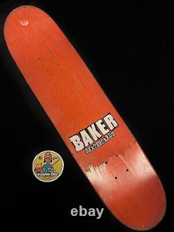 SUPER RARE Andrew Reynolds Baker Shaggy Jacuzzi Time Skateboard Deck Pro Model