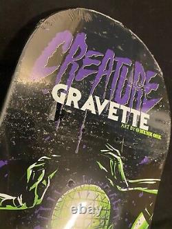 SUPER RARE Creature David Gravette Horror Babe Skateboard Deck P2 In Shrink 8