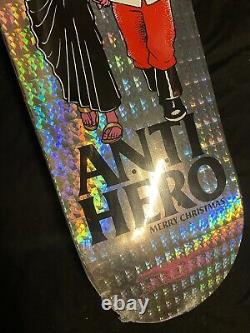 SUPER RARE Pride And Joy AntiHero Skateboard Deck Brian Anderson Santa Clause