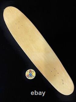 SUPER RARE Vintage BLIND LONGBOARD Skateboard Deck Cruiser Volcano Aloha Reaper