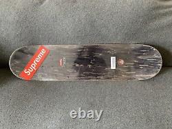 SUPREME Chrome Logo Skateboard Deck (Black) BRAND NEW SEALED SS20