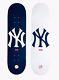 SUPREME x New York Yankees'47 Brand Skateboard Deck Navy camp box logo S/S 15