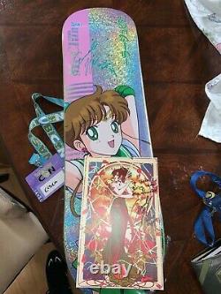 Sailor X Moon Primitive Skateboard Decks 4/6 Lot