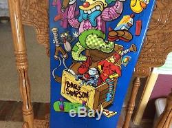 Santa Cruz Bart Simpson Toy Box Jeff Grosso Tribute Mint Rare Skateboard Reissue